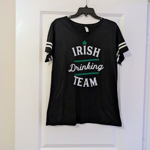 Irish Drinking Team Black T-Shirt
